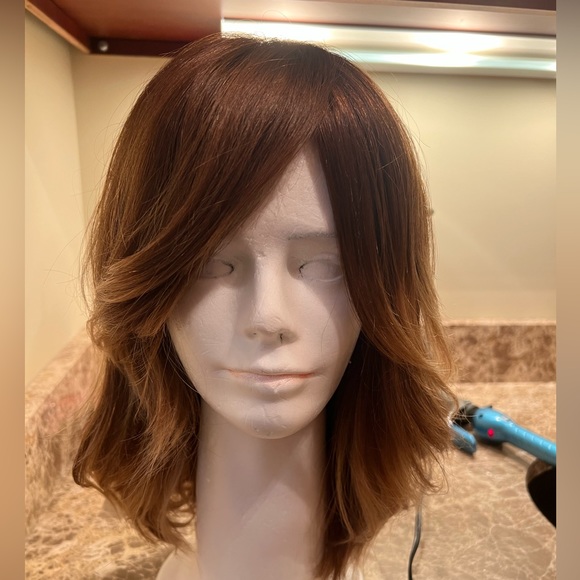NYC Shuly Wig -pre-cut, color 16/10 OMBRÉ Real hair $1750 Candy style - Picture 1 of 15